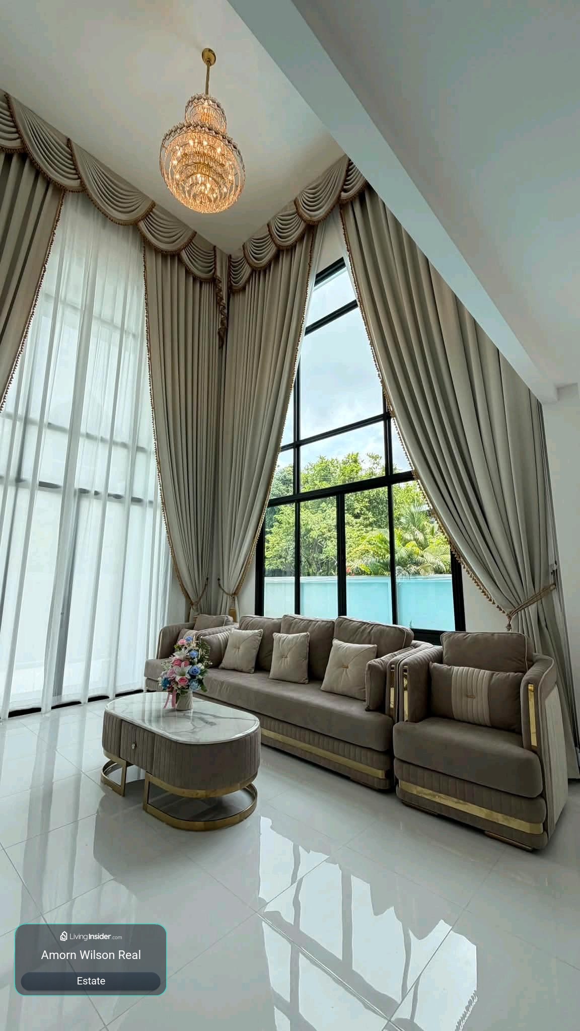 🏡 ให้เช่า 𝗣𝗢𝗢𝗟 𝗩𝗜𝗟𝗟𝗔 อ่อนนุช 46 | บ้านเดี่ยวพร้อมสระว่ายน้ำส่วนตัว 🏊 | 5 นอน 4 น้ำ | 150,000 บาท/เดือน – รูปที่ 2