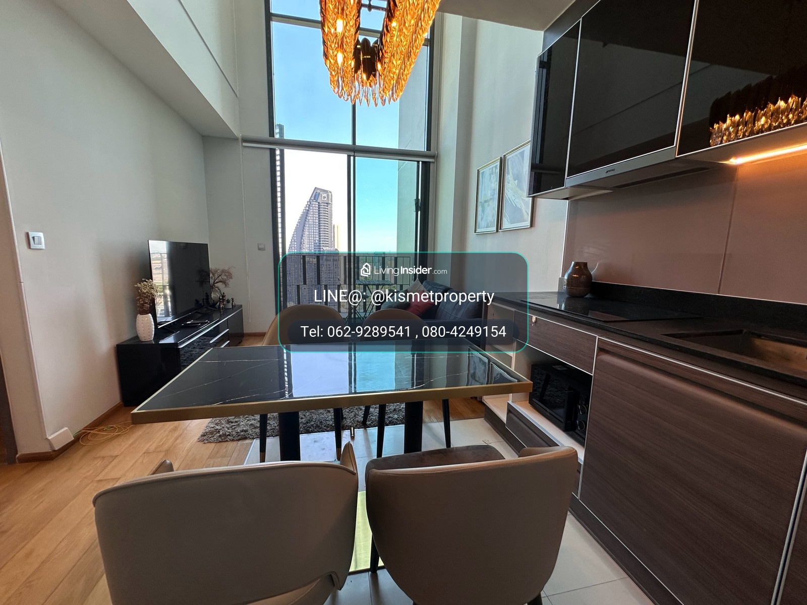 For Rent Keyne by Sansiri Duplex 2beds size 81 sq.m. F/F – รูปที่ 4