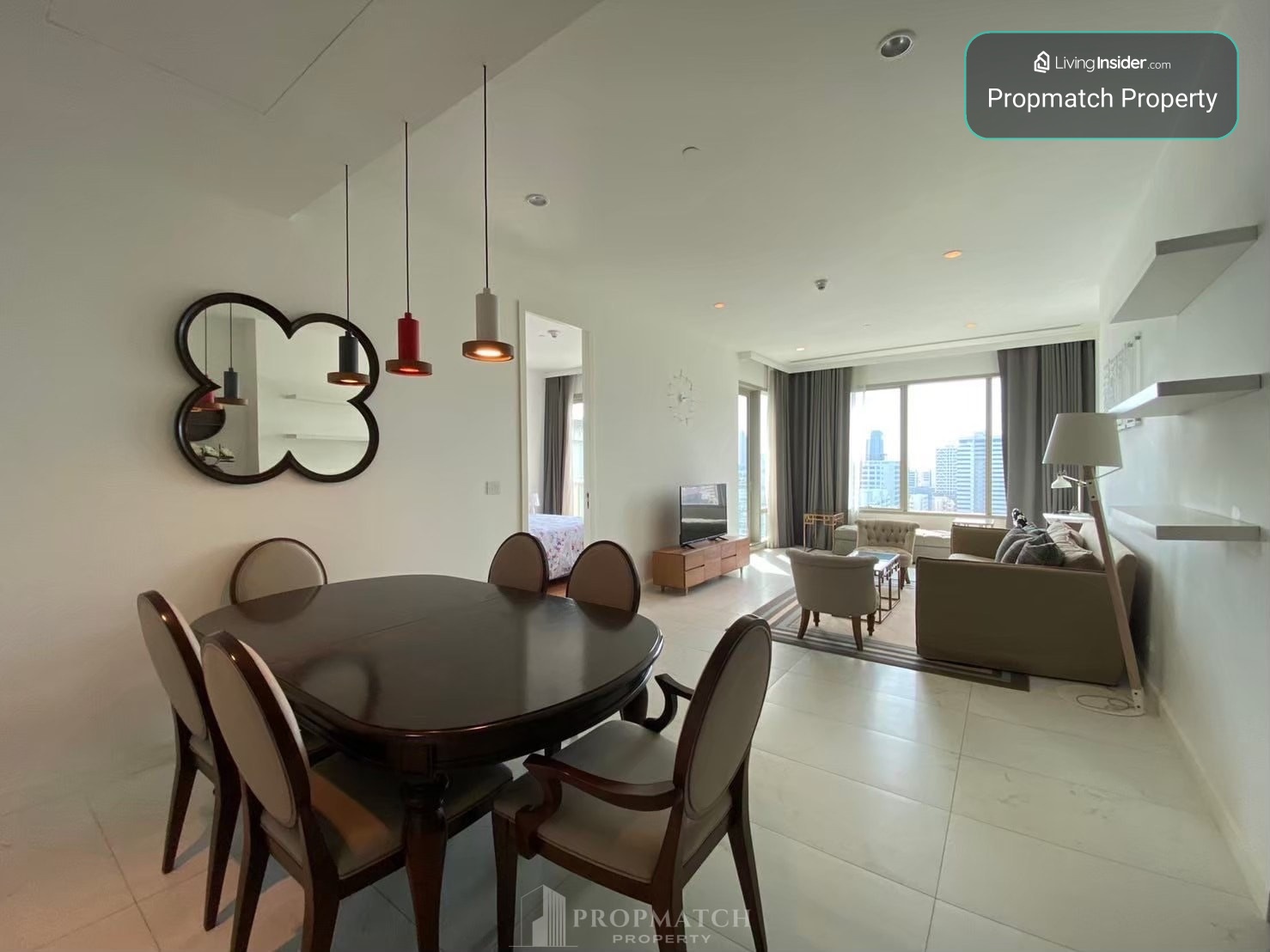 ✨Flash Deal ✨185 Rajadamri (2Bed 2Bath 108SQM.) พร้อมอยู่ ! เพียง 120,000 บาทต่อเดือน Tel.0981315848 @propmatch  – รูปที่ 3