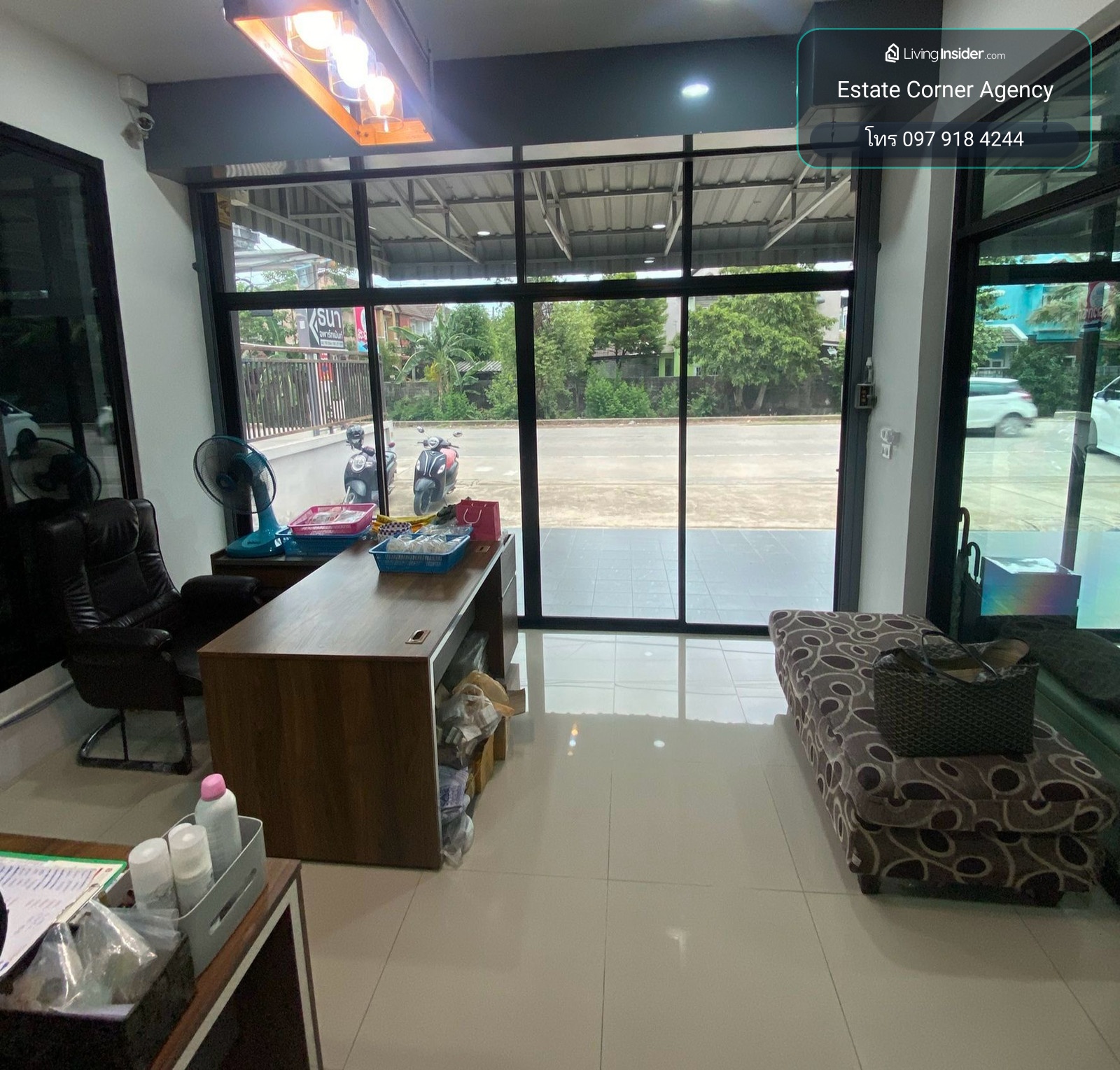 92240 - ขายตึกแถวแฝด 2 คูหาห้องริม ต่อเติมเต็ม! ทำเล ถนนราชพฤกษ์-ชัยพฤกษ์ ปากเกร็ด นนทบุรี (โครงการธนานนท์ แลนด์) เหมาะทำออฟฟิศ/สตูดิโอ/คลังสินค้า – รูปที่ 3