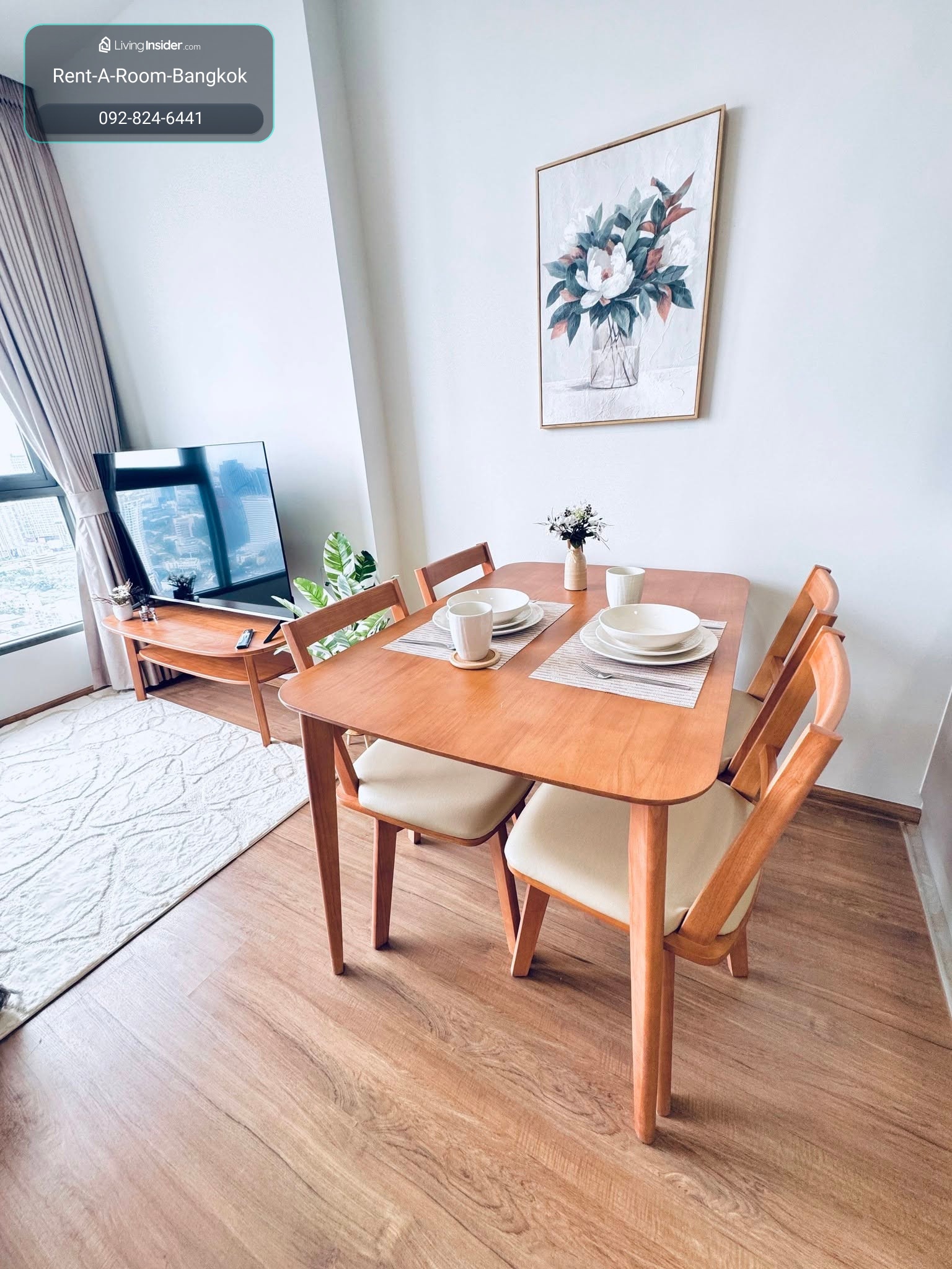 C260180 Cloud thonglor phetchaburi, 32 sqm, floor 47 view, 22,500, furnished – รูปที่ 3