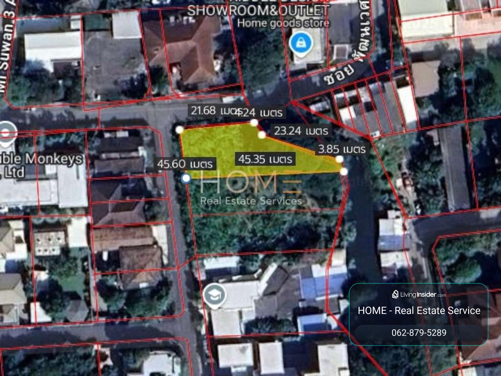 Vacant land, 129 sq.wa., Pridi Phanomyong 14 (outer plot). / 129 Square Wa (FOR SALE) GNG246 – รูปที่ 2