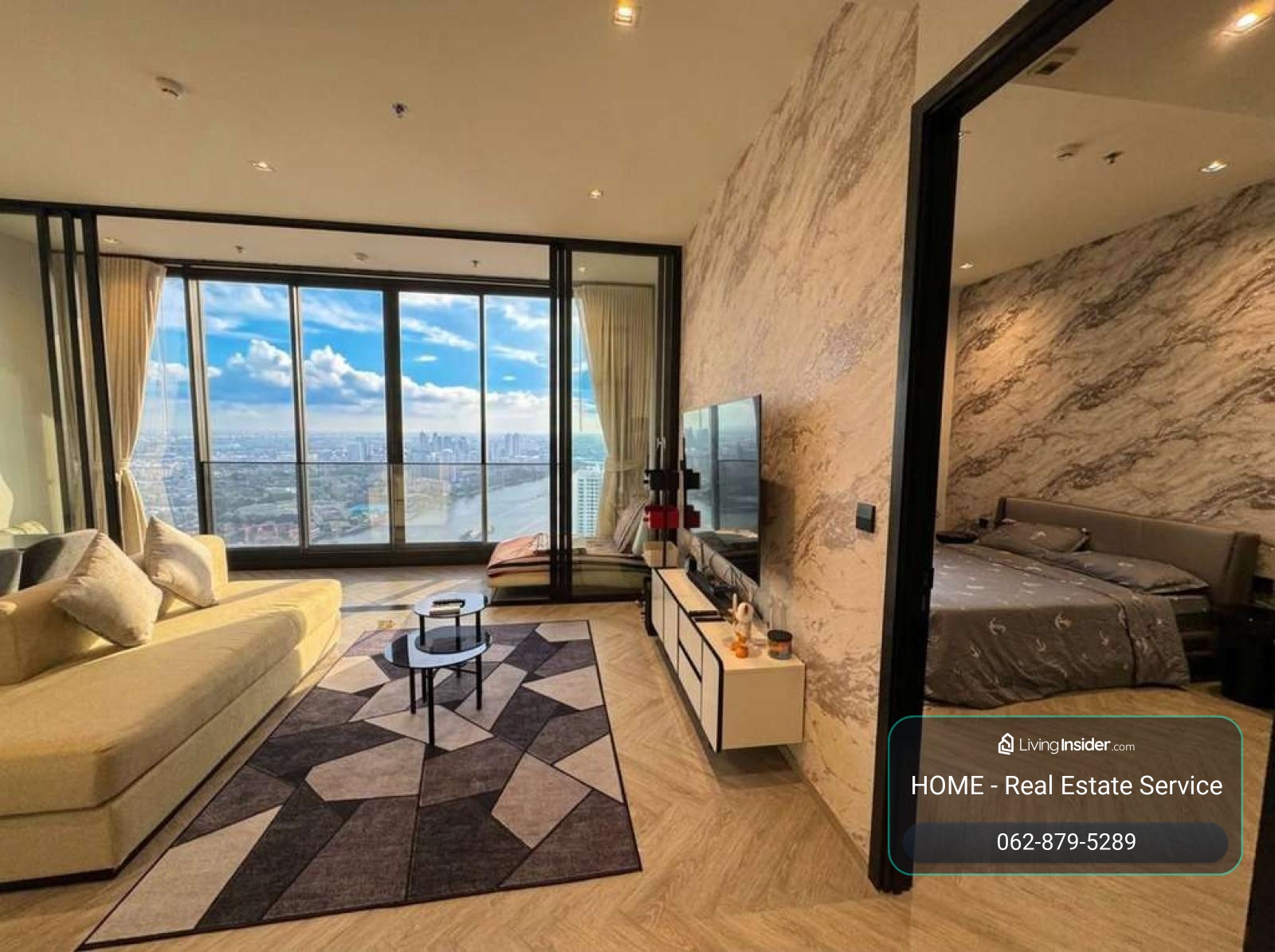 Chapter Charoennakhon - Riverside / 2 Bedrooms (FOR SALE), แชปเตอร์ เจริญนคร - ริเวอร์ไซด์ / 2 ห้องนอน (ขาย) GNG289  – รูปที่ 3