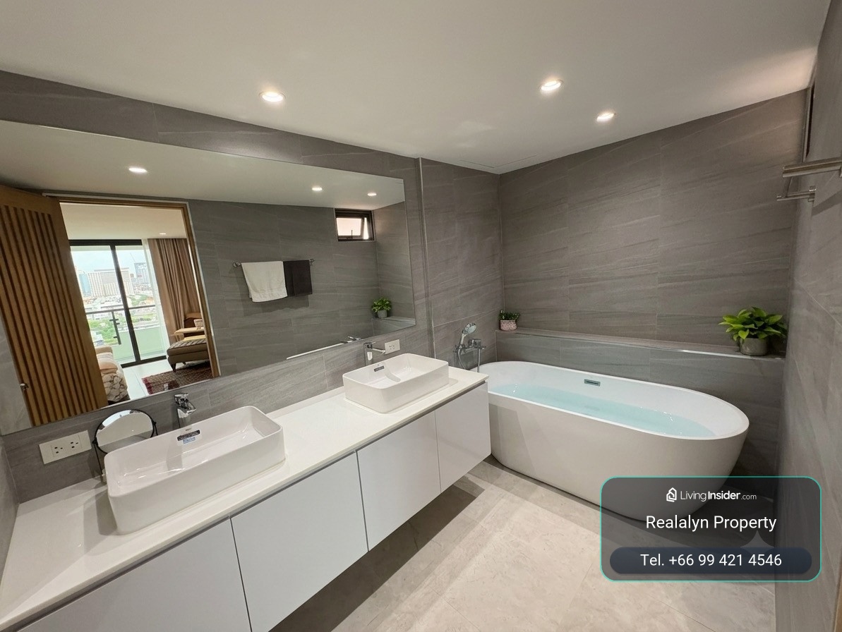 🏙️ Modern Specious✨ 3-Bedroom Corner Condo in Phrom Phong⚡️250 sqm. | THB 125,000/Month | Pet-Friendly 🐾🐶🐈  – รูปที่ 2