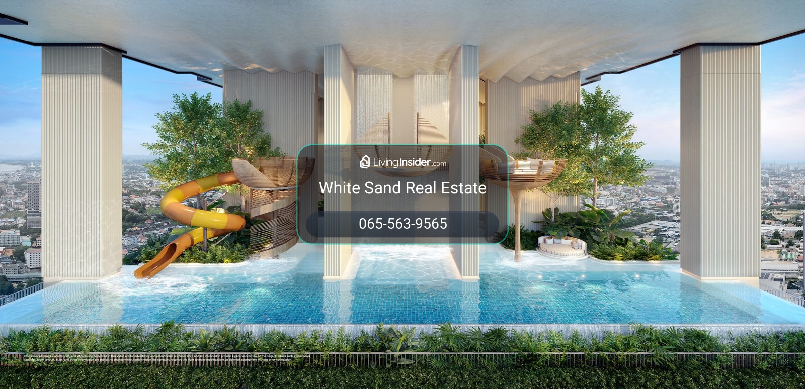 วันซ์ วงศ์อมาตย์ คอนโด Ultra Luxury 56 ชั้น ทำเลวงศ์อมาตย์ วิวทะเลพาโนรามา ส่วนกลาง 5 ดาว เริ่ม 7.8 ลบ. Line: @whitesand โทร. 093-1681685  – รูปที่ 4