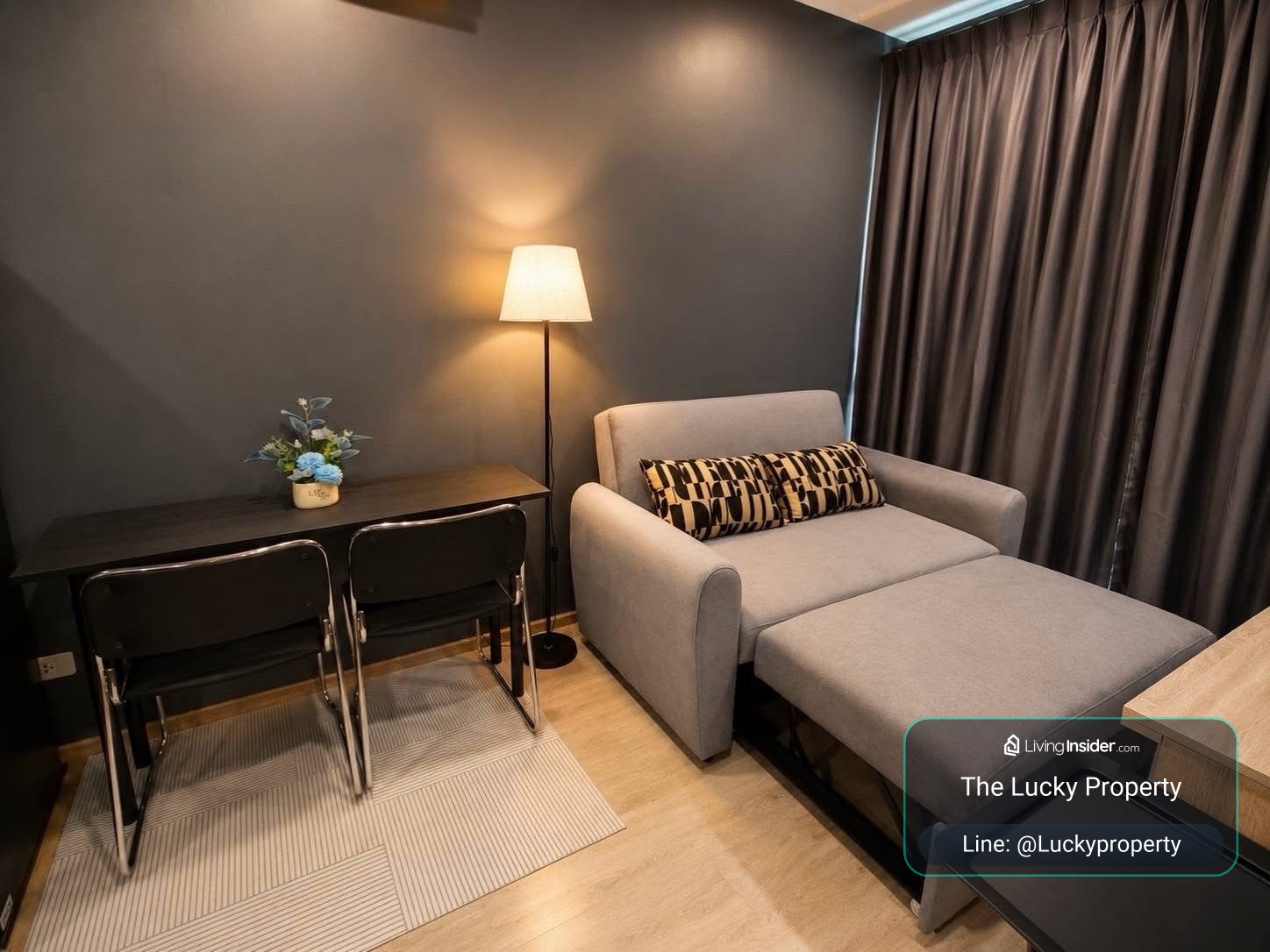 LHC-0570 ให้เช่า ไอดีโอ วุฒากาศ 🛌 1ห้องนอน 30ตร.ม. 🚇ใกล้ BTS วุฒากาศ  – รูปที่ 2