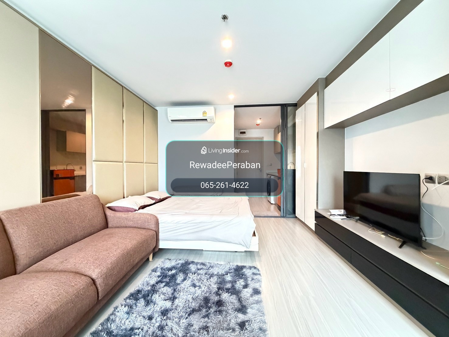 ให้เช่า ✨ Life Ladprao ตึก A ขนาด Studio 29sqm เพียง 16,000 บาท เดินทางสะดวกมาก อยู่ติดเซนทรัลลาดพร้าว 📞 โทรเลย 065-2614622 แทมมี่ – รูปที่ 2