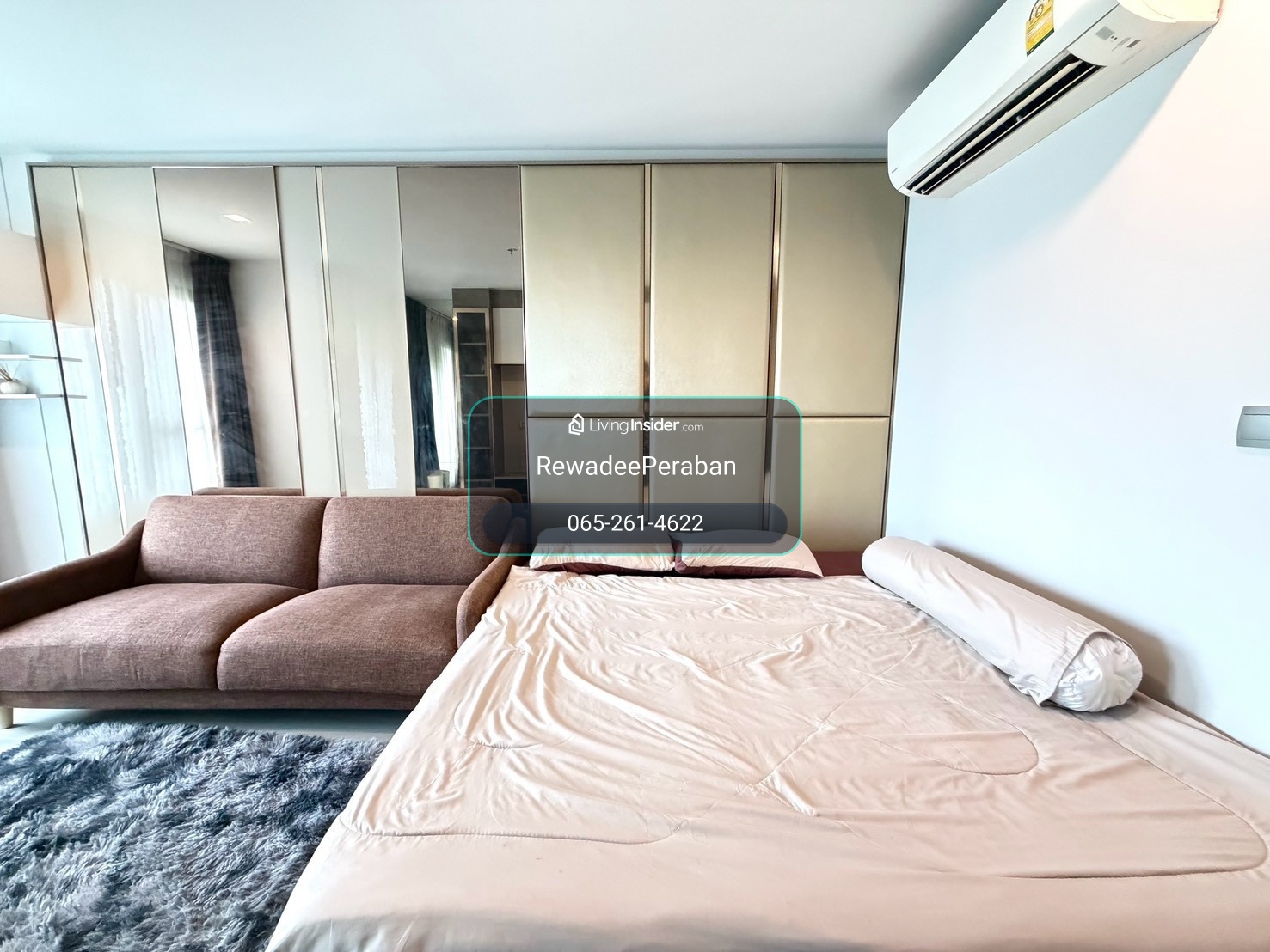 ให้เช่า ✨ Life Ladprao ตึก A ขนาด Studio 29sqm เพียง 16,000 บาท เดินทางสะดวกมาก อยู่ติดเซนทรัลลาดพร้าว 📞 โทรเลย 065-2614622 แทมมี่ – รูปที่ 3