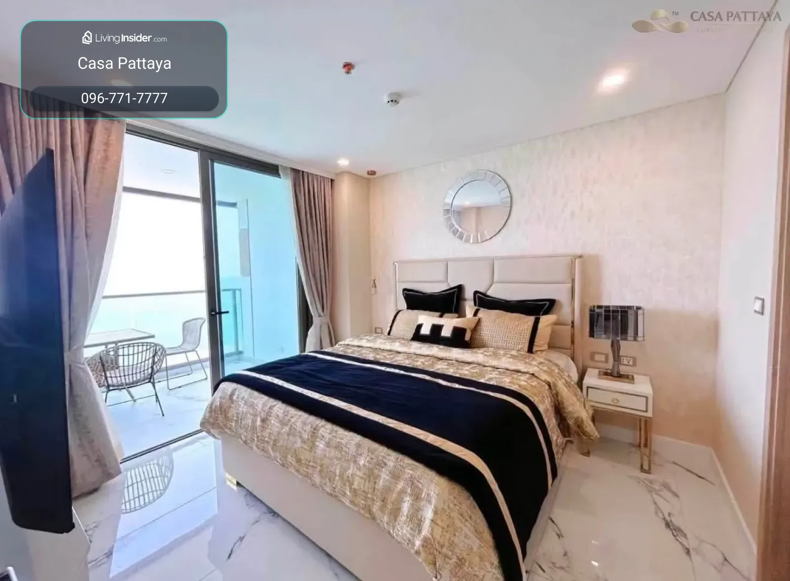 ขายและให้เช่า คอนโด Copacabana Jomtien วิวทะเลหน้าตรง – รูปที่ 3
