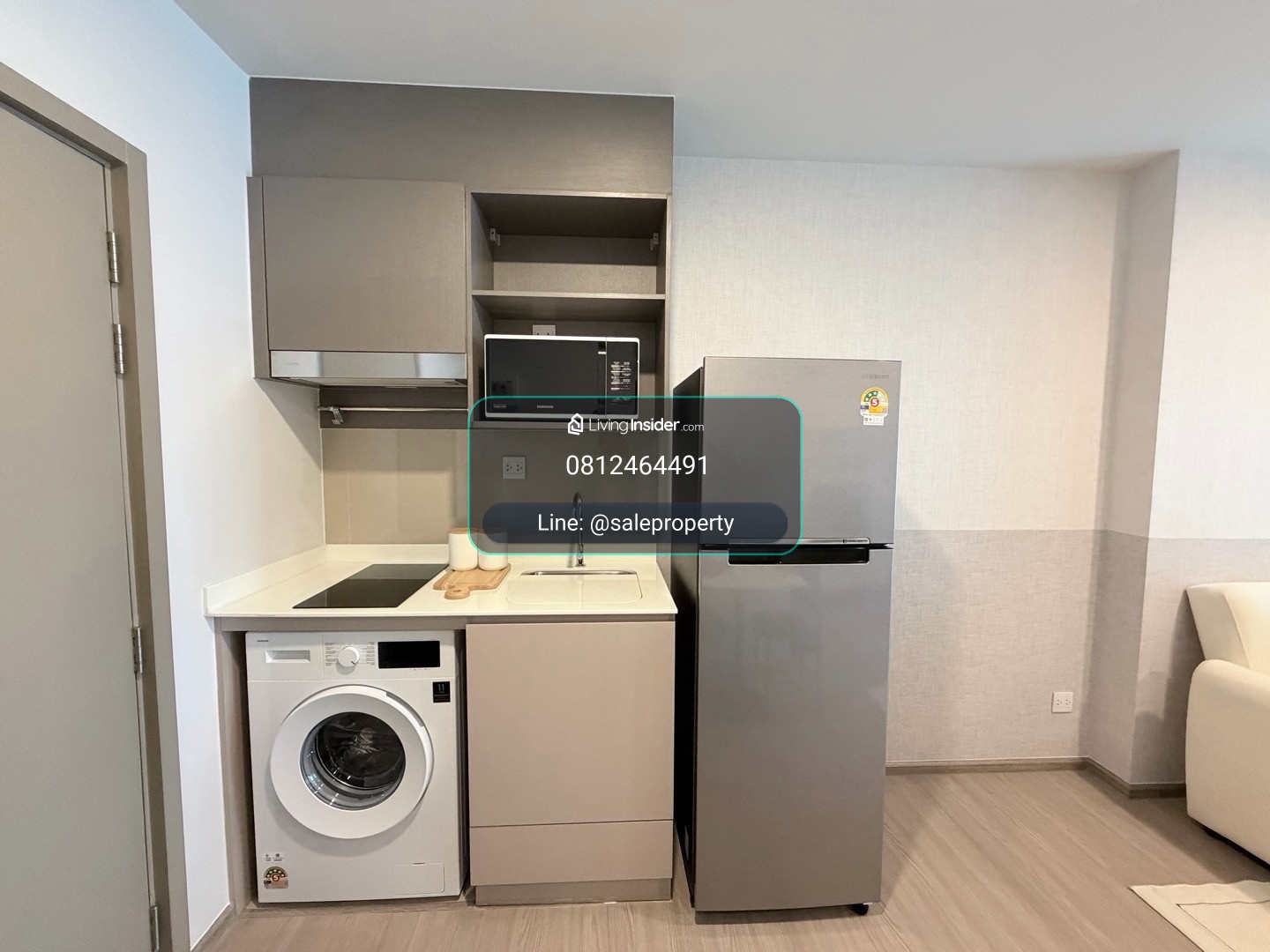  Aspire Sukhumvit-Rama 4 🚆 1 Bedroom 31 ตร.ม. ทำเลสุขุมวิท–พระราม 4 เดินทางสะดวก พร้อมเข้าอยู่ – รูปที่ 4