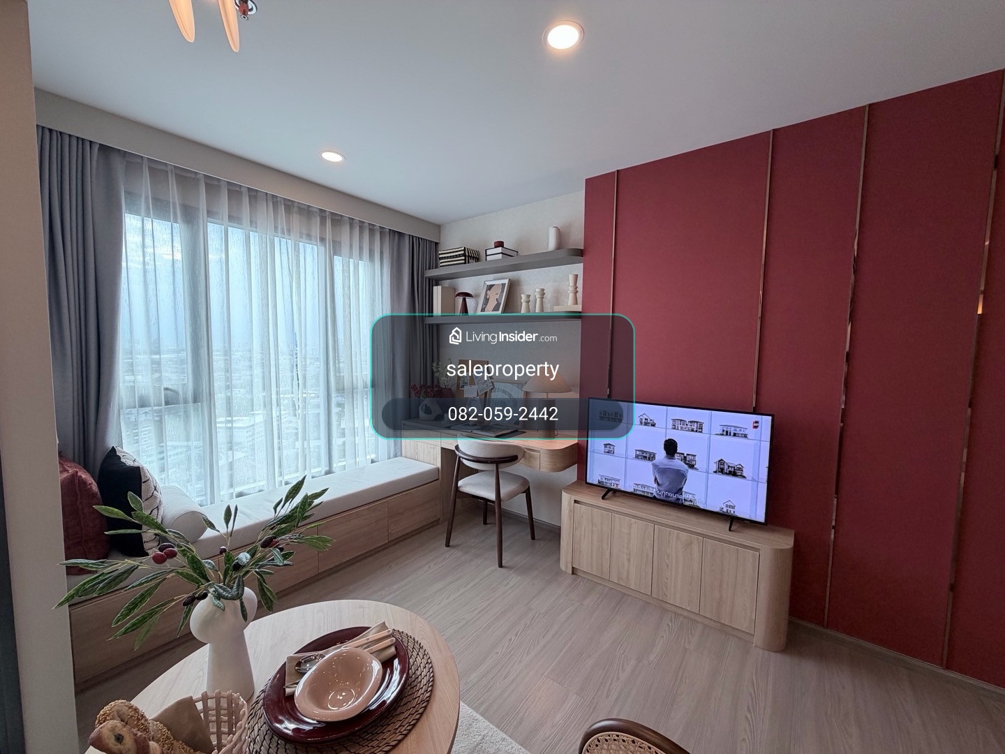 Aspire Sukhumvit-Rama 4 34 ตร.ม. 1 ห้องนอน พร้อมอยู่ เฟอร์ครบ จบค่าใช้จ่ายด้วยฟรีค่าโอน – รูปที่ 3