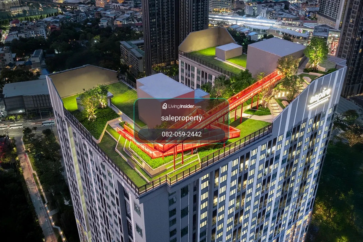 Aspire Sukhumvit-Rama 4 55 ตร.ม. 2 Bedrooms พร้อมอยู่ทันที! เฟอร์ครบ ฟรีค่าโอน ทำเลใกล้ CBD – รูปที่ 2