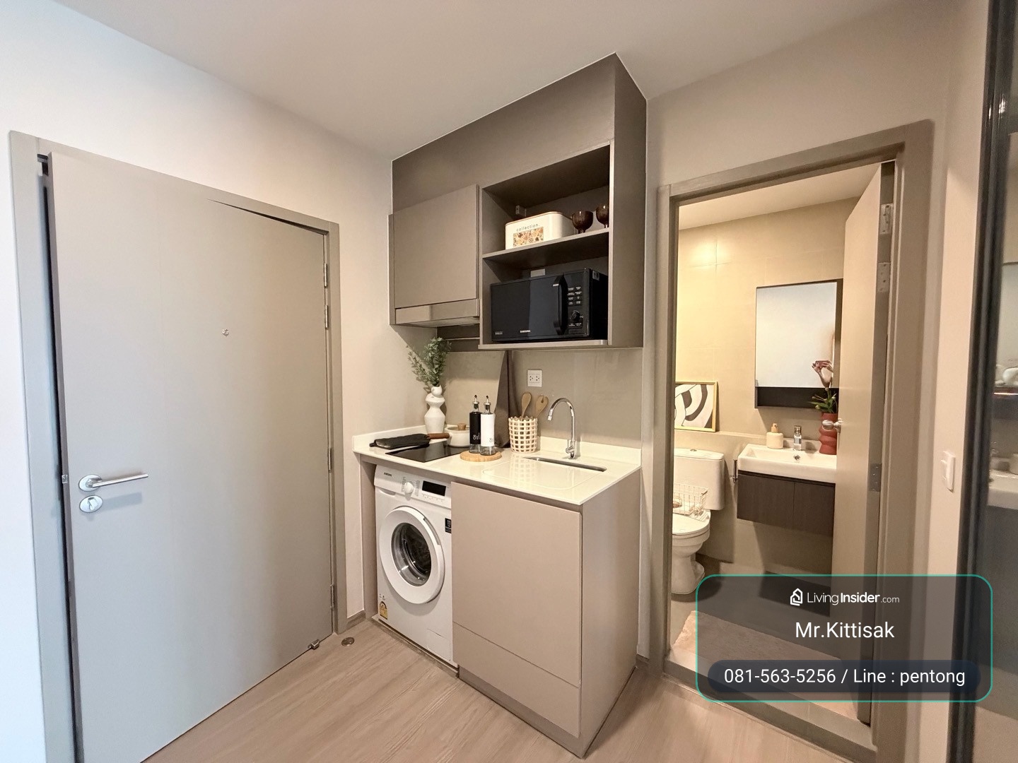 Aspire Sukhumvit-Rama 4  34 ตร.ม. พร้อมเข้าอยู่ ฟรีค่าโอน ราคาพิเศษ – รูปที่ 4