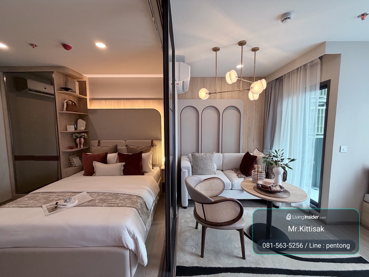 Aspire Sukhumvit-Rama 4  34 ตร.ม. พร้อมเข้าอยู่ ฟรีค่าโอน ราคาพิเศษ – รูปที่ 3
