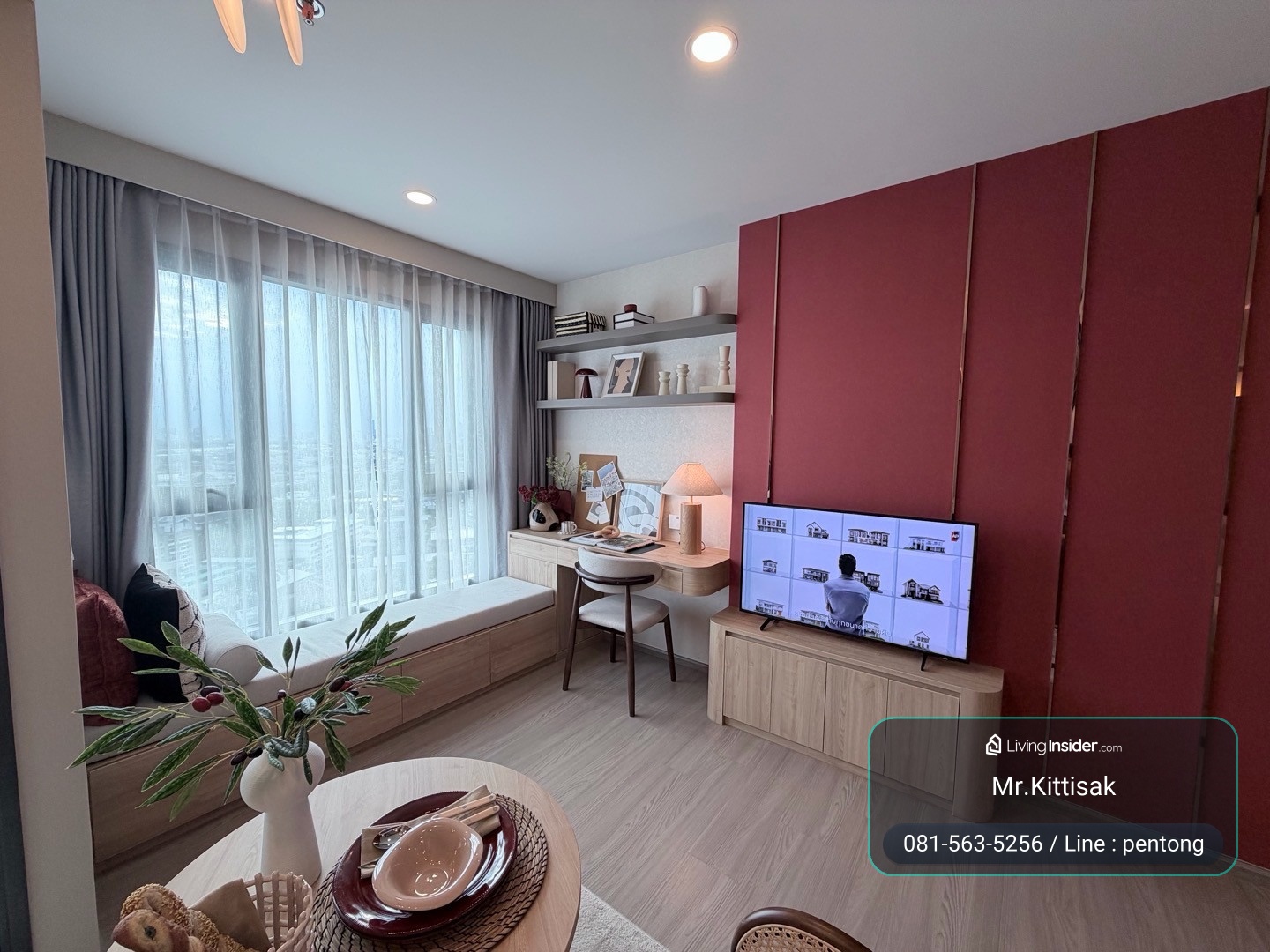 Aspire Sukhumvit-Rama 4  34 ตร.ม. พร้อมเข้าอยู่ ฟรีค่าโอน ราคาพิเศษ – รูปที่ 2