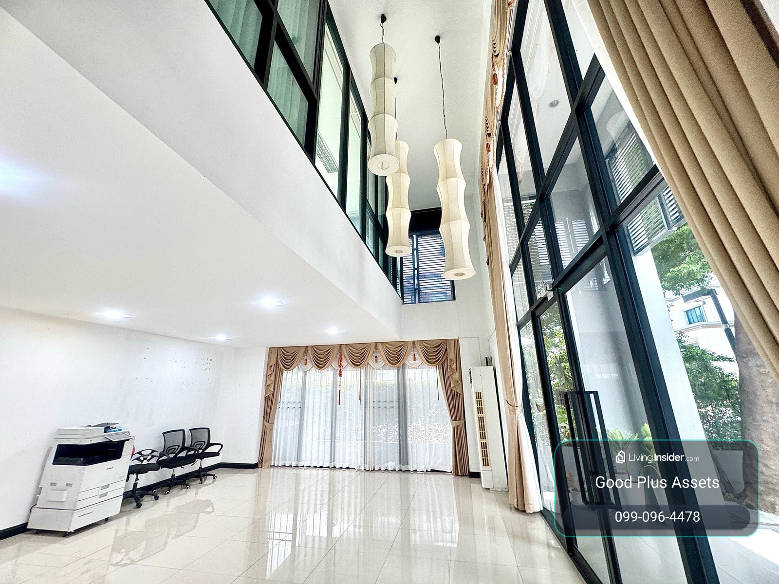 ว่างพร้อมอยู่✨บ้านเดี่ยว Home Officeห้วยขวาง 550sq.m. เหม่งจ๋ายประชาอุทิศ(Regent Ratchada) รัชดา ซ.สหการประมูล ซ.สถานฑูตลาว 7ห้องนอน – รูปที่ 3