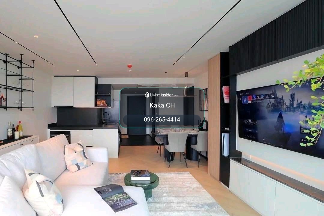(For Sale🔥) 📍 Lake Avenue Condominium | 1b2b 76.8 sq.m. | Spacious decorated 1-BR condo with Benchakitti Park view – รูปที่ 3