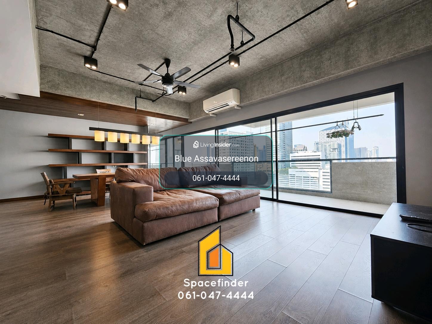 🏙️ Industrial Loft Duplex for Rent — Asoke – รูปที่ 3