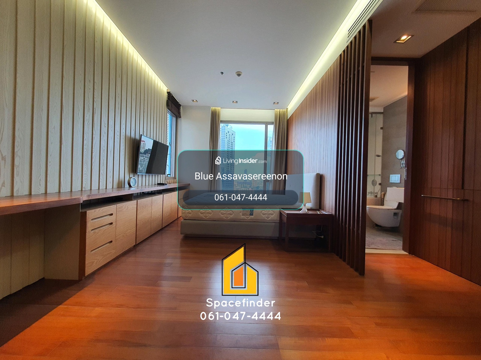 Small Pet Friendly 1 Bedroom For Rent Corner Unit Close to BTS Thonglor – รูปที่ 3