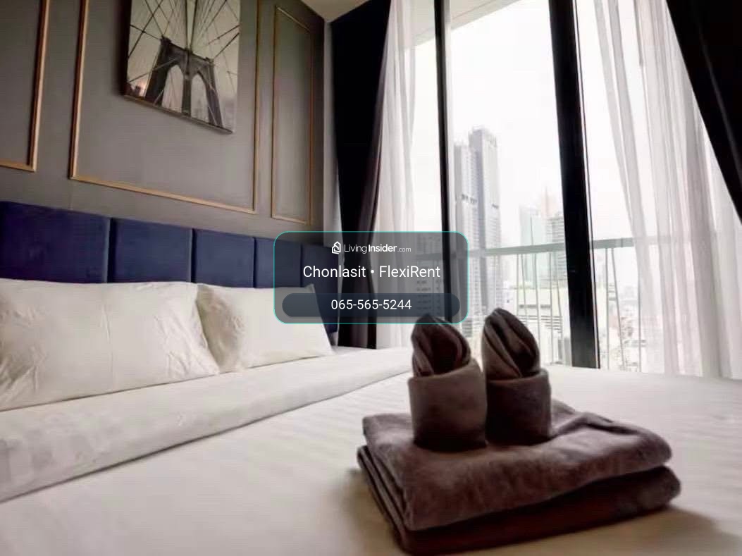 🔥 30,000 บาท/เดือน! | ห้องสวยชั้น 14 วิวโล่ง | ใจกลางอโศก 🔥 – รูปที่ 2