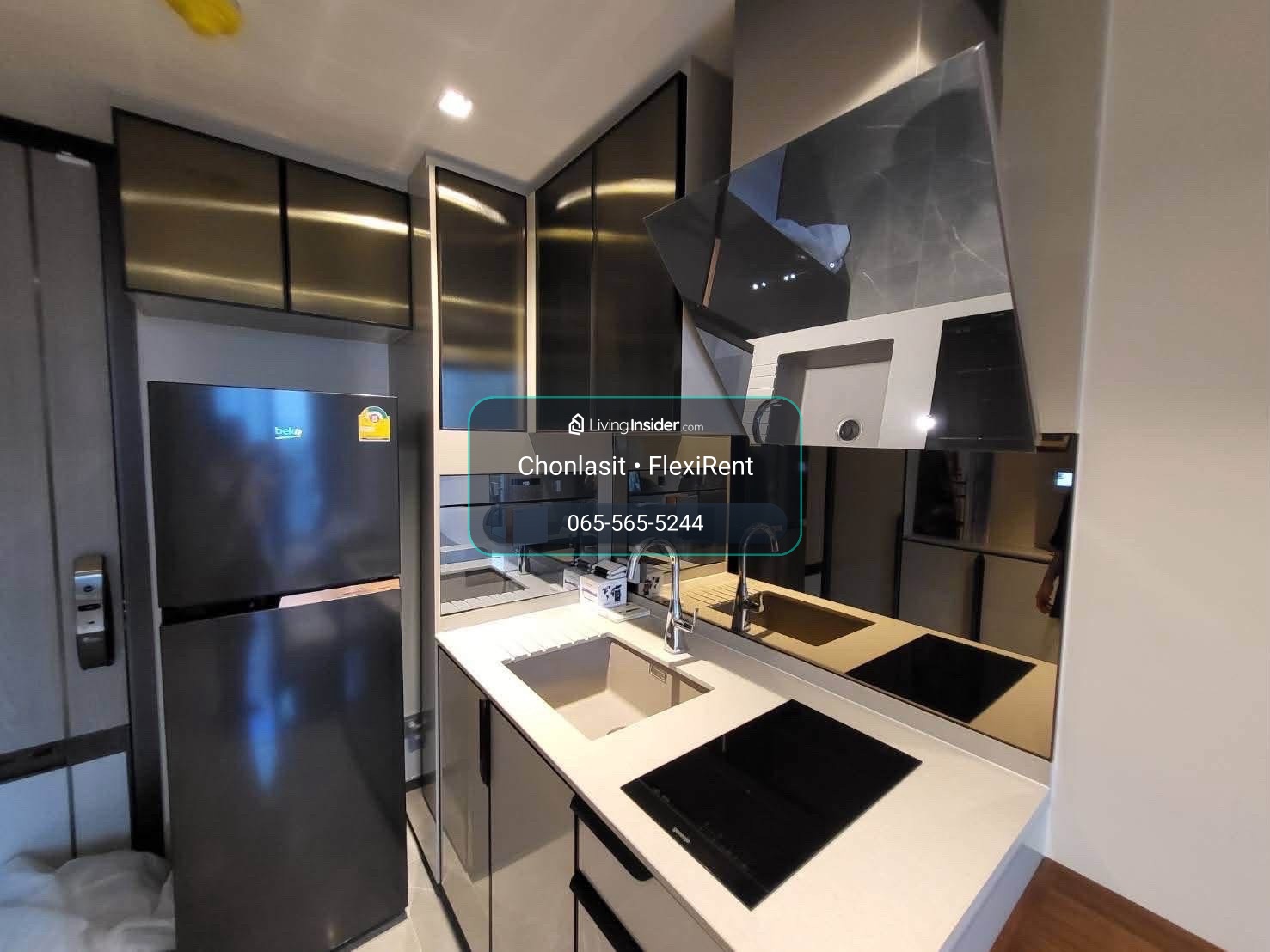 🔥 LUXURY 1 BEDROOM | 35,000 บาท/เดือน | พร้อมเข้า 1 ต.ค. 2026 🔥 ✨ The Reserve Sukhumvit 61 | 36.2 ตร.ม. | ชั้น 5 – รูปที่ 4