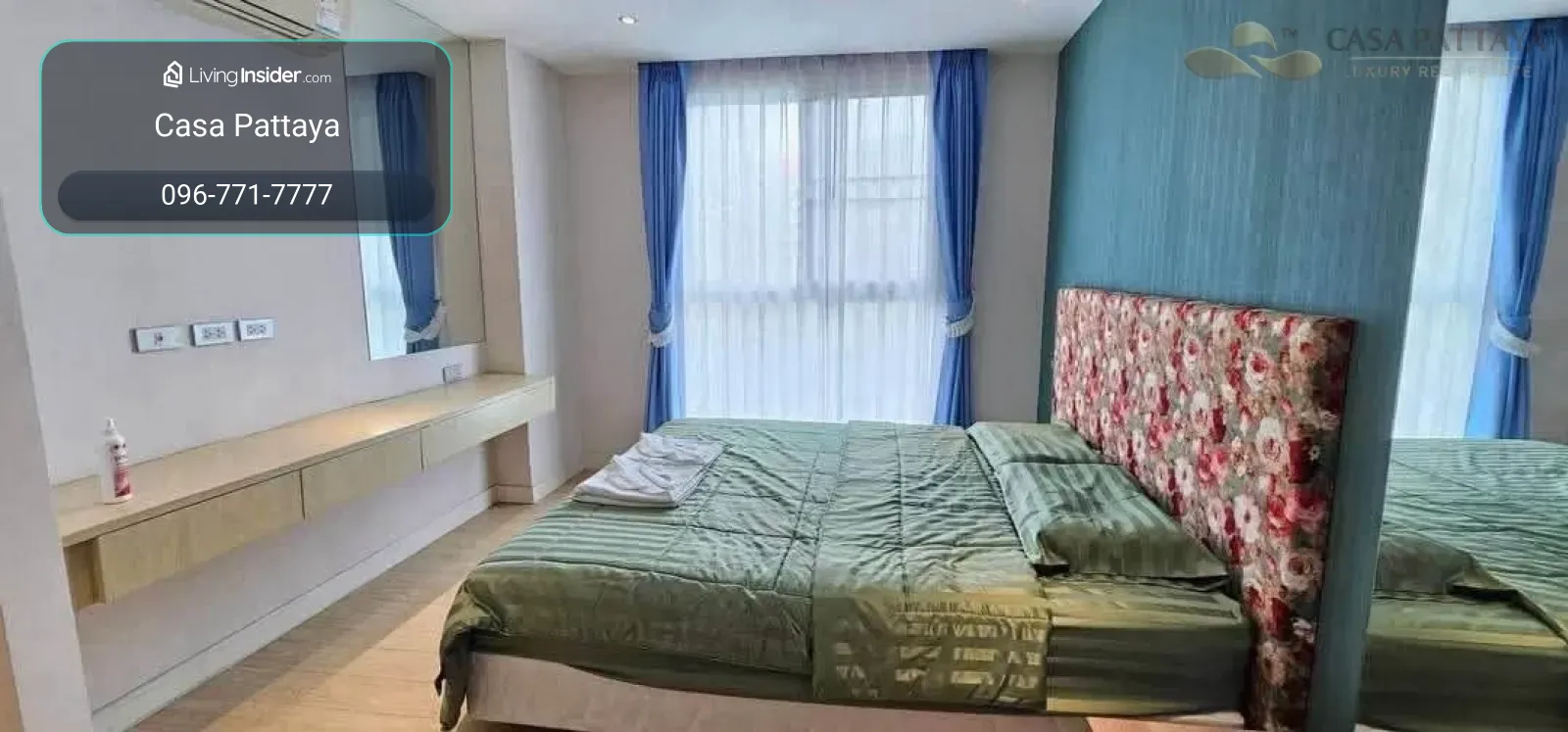 ห้องชุดหรูหราวิวสระว่ายน้ำที่ Grand Caribbean Resort Pattaya – รูปที่ 3