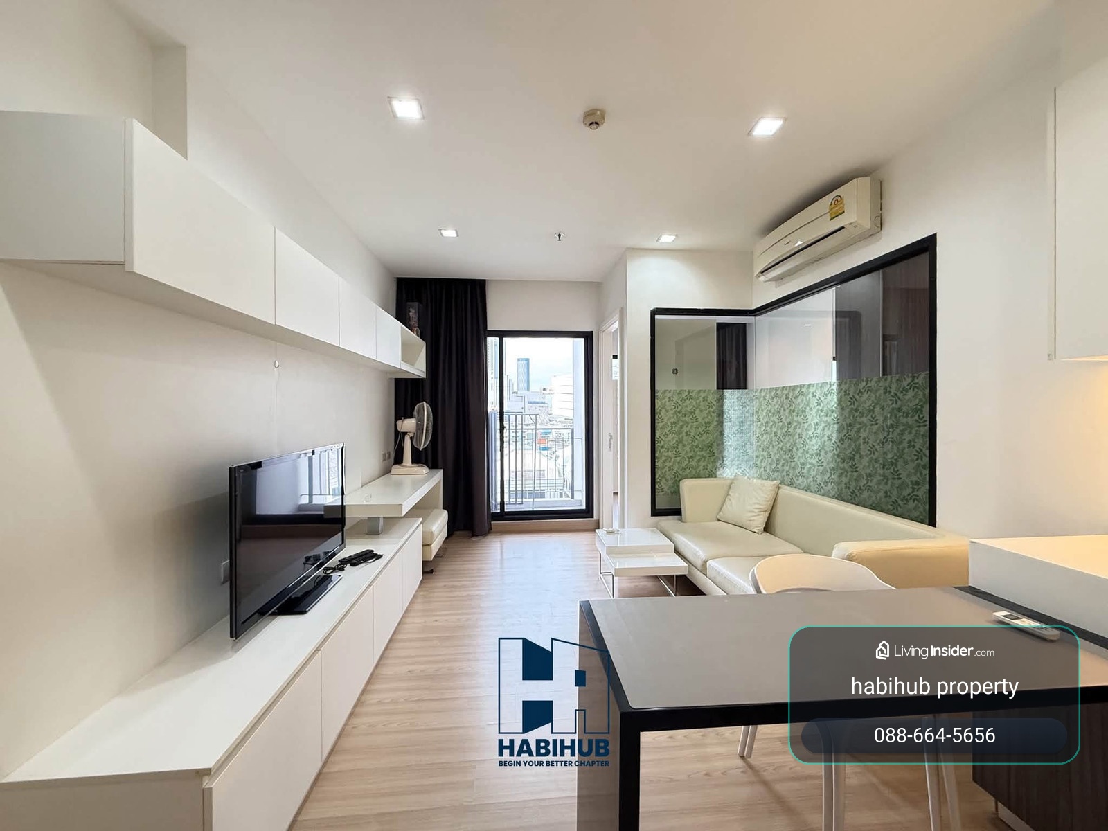 🏠✨ เออร์บาโน่ แอบโซลูท สาทร - ตากสิน (Urbano Absolute Sathon - Taksin) | เช่าคอนโด 1 ห้องนอน (HBH-TB-71) – รูปที่ 2