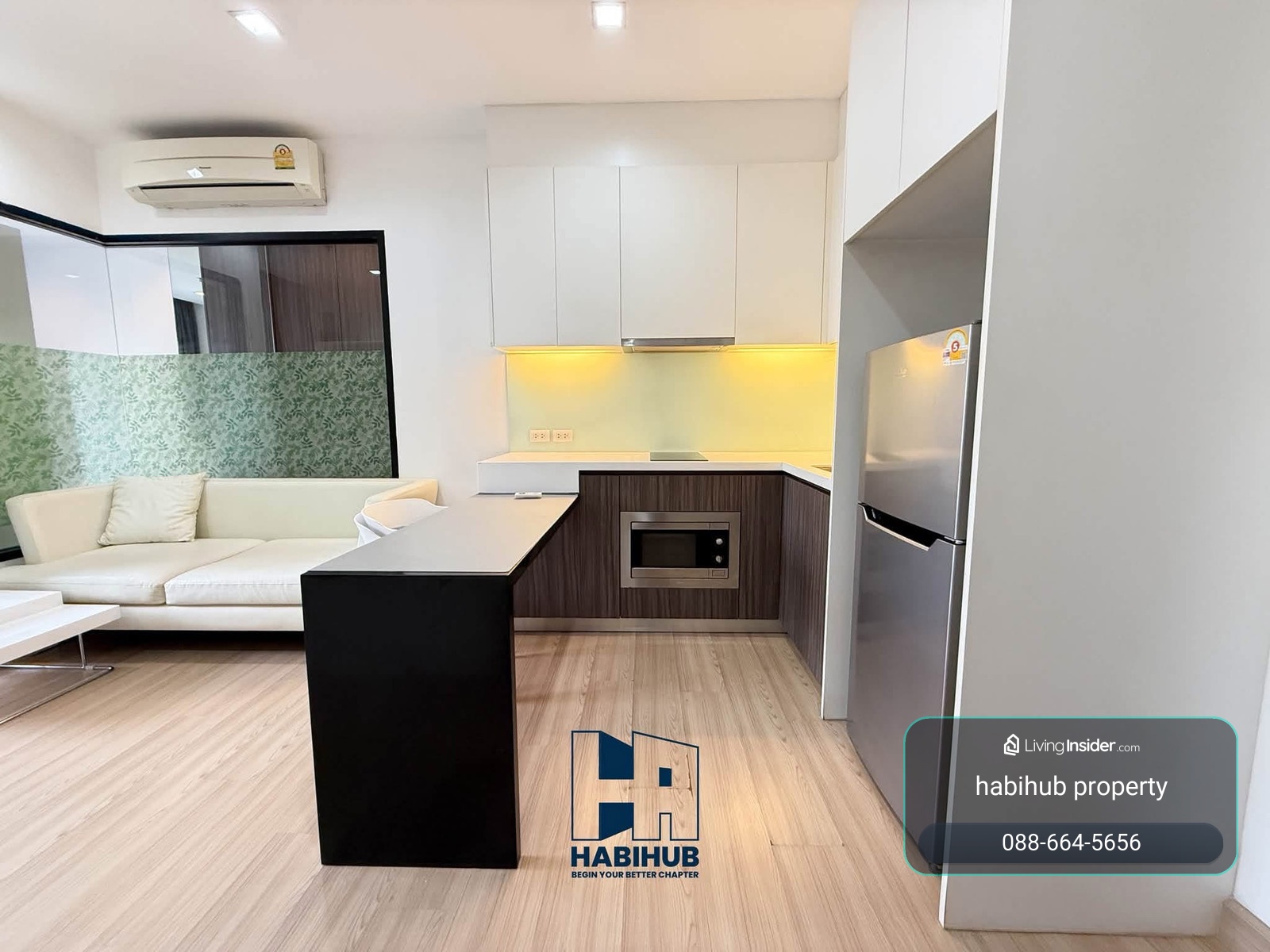 🏠✨ เออร์บาโน่ แอบโซลูท สาทร - ตากสิน (Urbano Absolute Sathon - Taksin) | เช่าคอนโด 1 ห้องนอน (HBH-TB-71) – รูปที่ 3