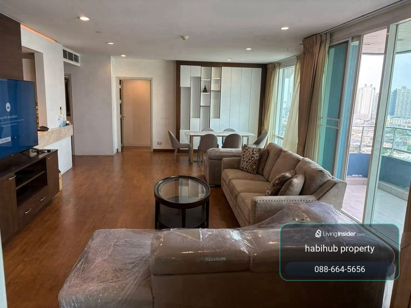🏠✨ วอเตอร์มาร์ค เจ้าพระยา ริเวอร์ (Watermark Chaophraya River) | เช่าคอนโด 3 ห้องนอน (HBH-TB-91) – รูปที่ 3