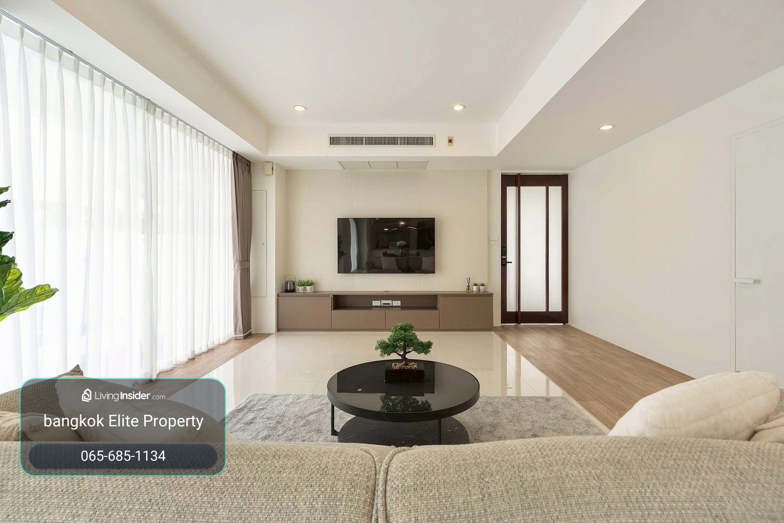 บ้านเดี่ยว มีสระว่ายน้ำส่วนตัว Courtyard Villa พระราม9-วงแหวน I 4 ห้องนอน – รูปที่ 4
