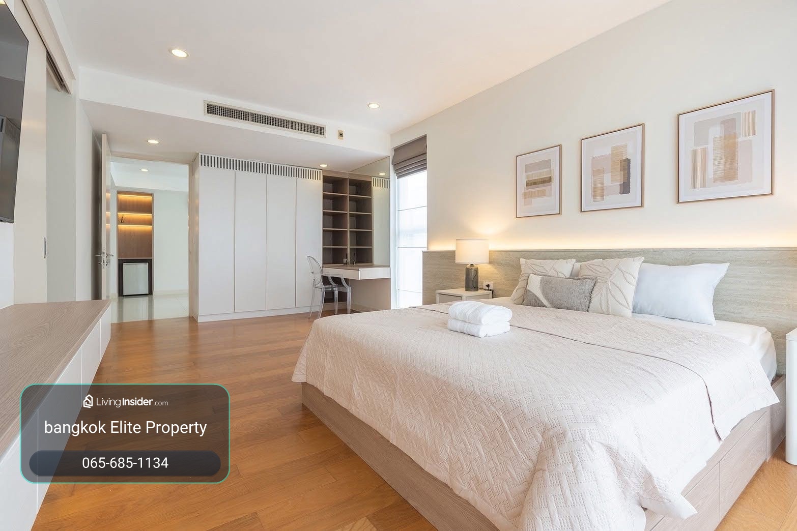 บ้านเดี่ยว มีสระว่ายน้ำส่วนตัว Courtyard Villa พระราม9-วงแหวน I 4 ห้องนอน – รูปที่ 3