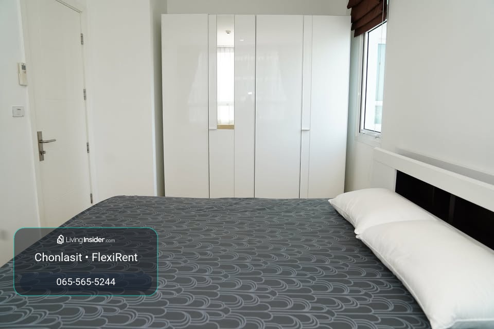🏙️ TC Green Rama 9 | Rare Corner Unit, Newly Renovated, 40 sq.m., 22nd Floor, Garden and City Views – รูปที่ 4