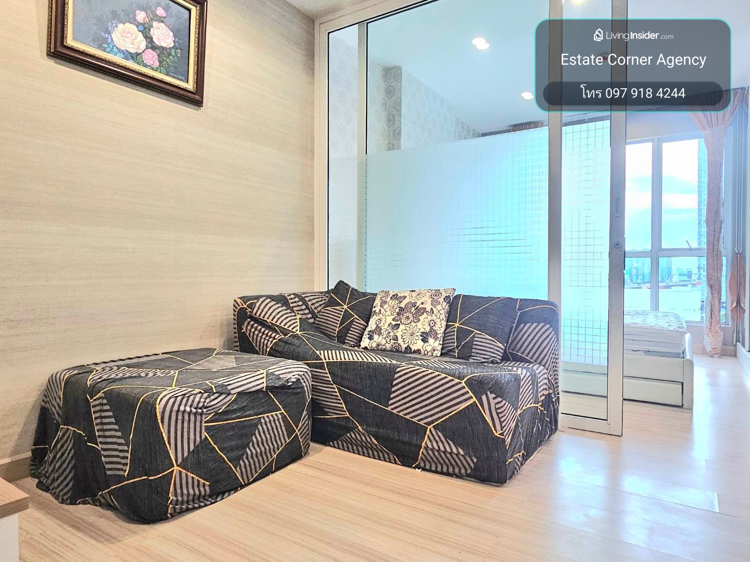 92545 - [ขายถูกกว่าราคาประเมิน!] คอนโดเดอะโฮเทล 34 ตร.ม. รีโนเวทใหม่เอี่ยม แต่งครบ+เครื่องใช้ไฟฟ้าแน่น หิ้วกระเป๋าพร้อมเข้าอยู่ได้ทันที! – รูปที่ 2