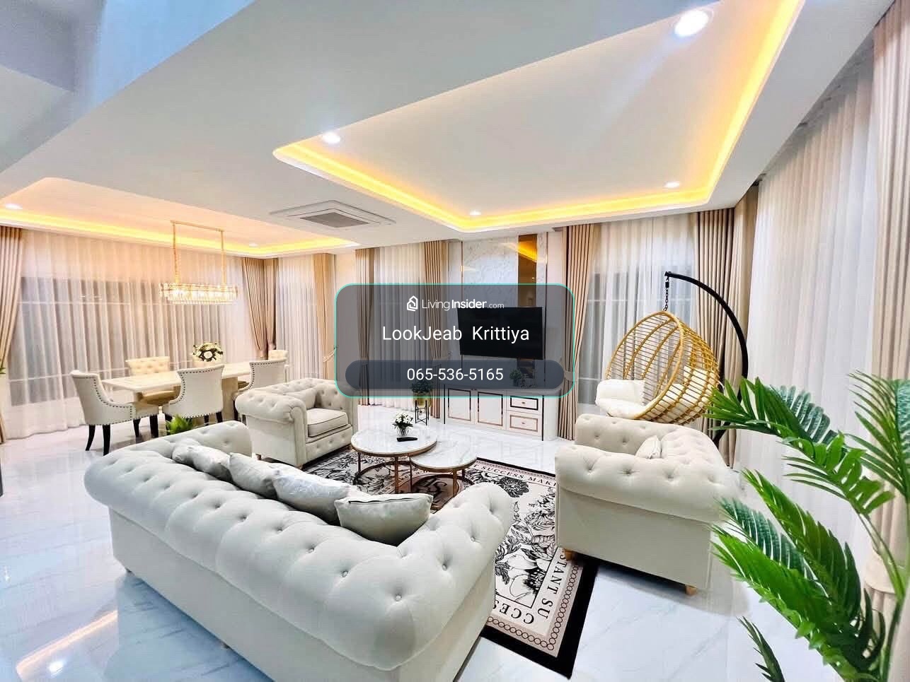 ✨ บ้านหรูพร้อมอยู่ Grandio บางนา กม.5 | หลังมุม | 4นอน 5น้ำ | 140K/เดือน 📞065-536-5165 – รูปที่ 2