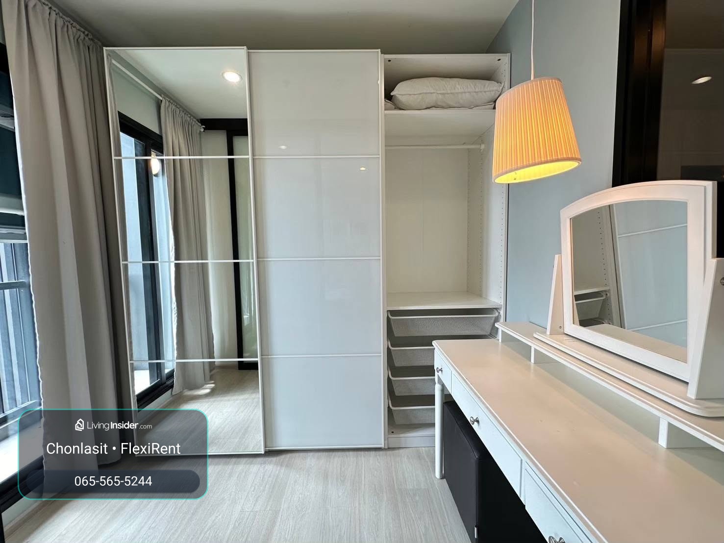 ให้เช่า Life Asoke ✨ 35 ตร.ม. ชั้น 22 | Fully Furnished | ใกล้ MRT เพชรบุรี & ARL มักกะสัน | 21,000 บาท/เดือน – รูปที่ 4