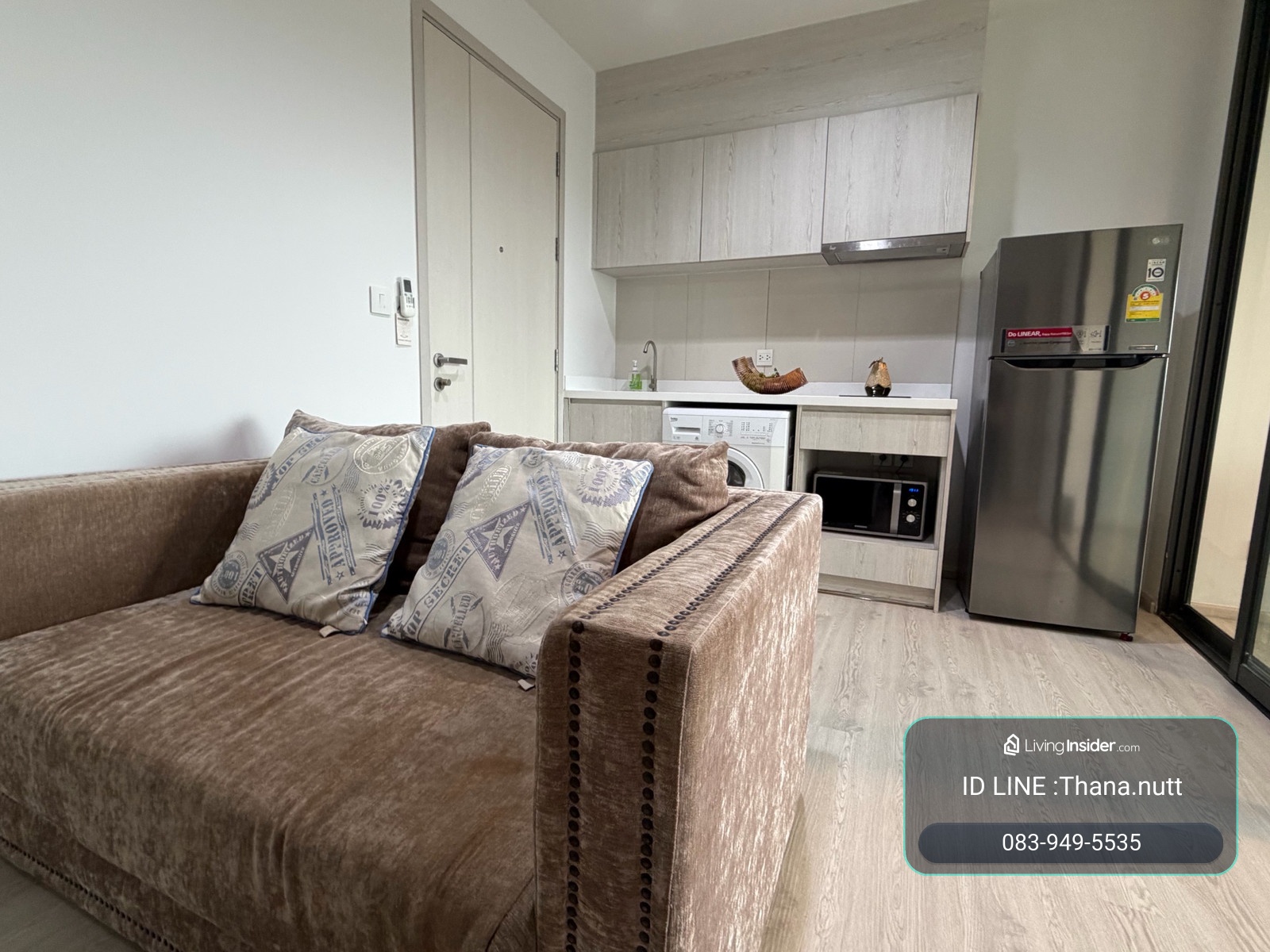 ให้เช่า | คอนโด Life sukhumvit 48  1 BED Plus |  BTS พระโขนง ประมาณ 600 เมตร  – รูปที่ 2