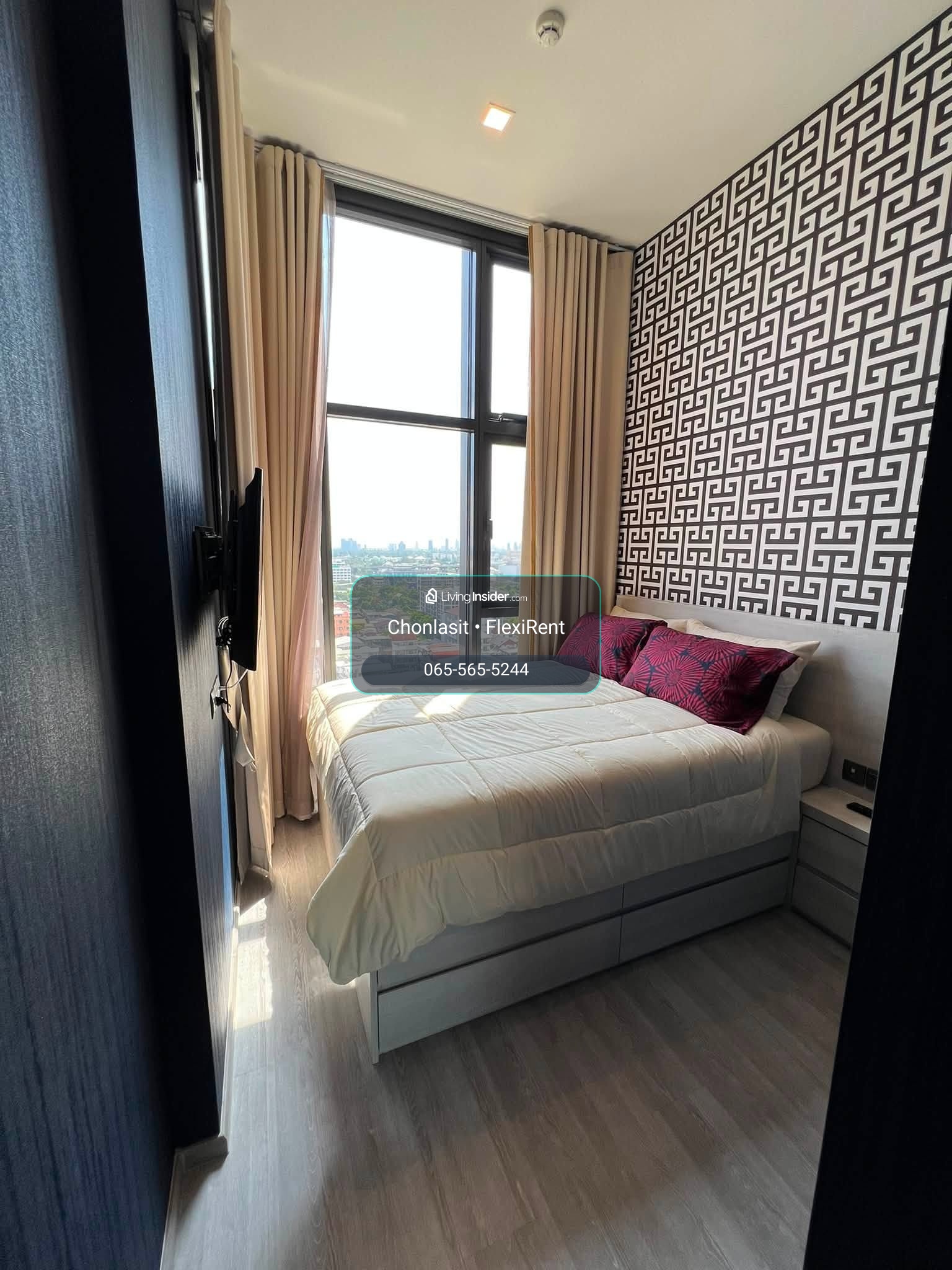 For rent The Line Sukhumvit 101 ✨ 1 Bedroom 33 sq m. | Near BTS Punnawithi only 250 m. | 2 TVs | 19,500 baht/month – รูปที่ 4