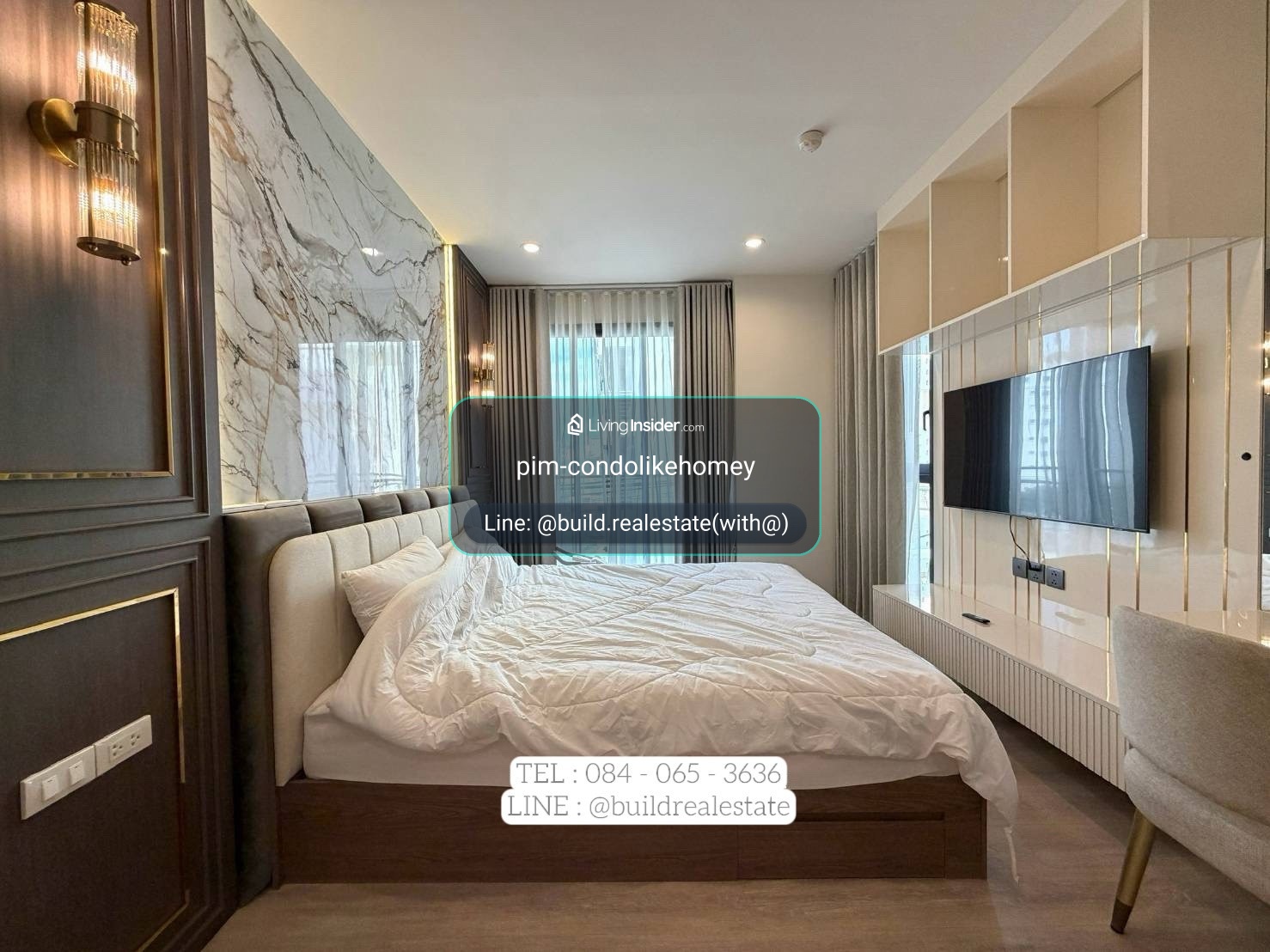 🐱 Luxury Cat-Friendly : Pynn Soonvijai ห้องใหม่เอี่ยม  คอนโดแบบ Private มีเพียง 3ยูนิต ต่อชั้นเท่านั้น ✨Only70K/Month   – รูปที่ 4