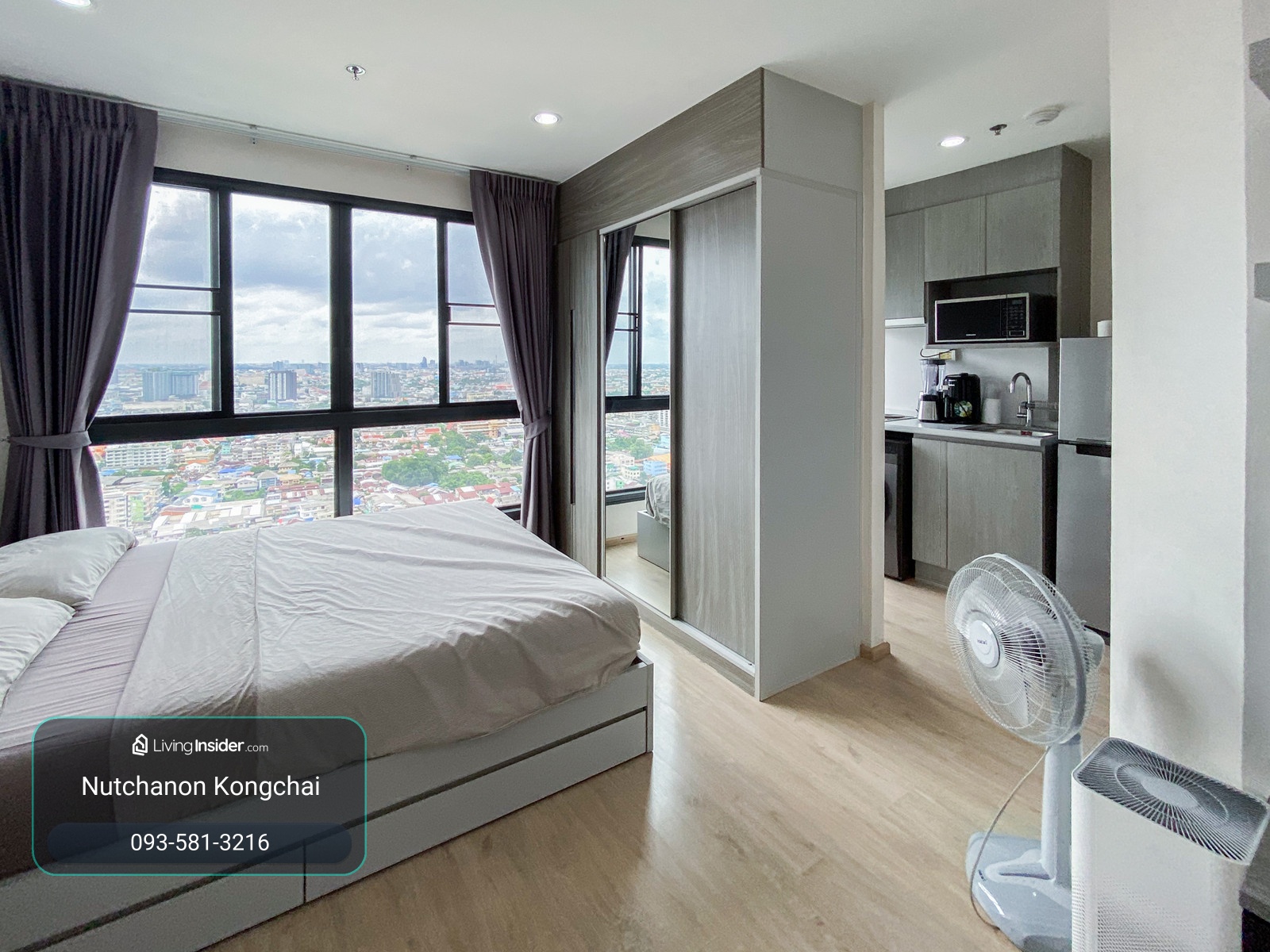 🏢 ขายไอดีโอ สาทร - ท่าพระ ใกล้ BTS โพธิ์นิมิตร ชั้น 29 ห้อง Studio ของแถมแน่น หิ้วกระเป๋าเข้าอยู่ได้เลย เพียง 1.81 ล้านบาท! 🏢 – รูปที่ 2