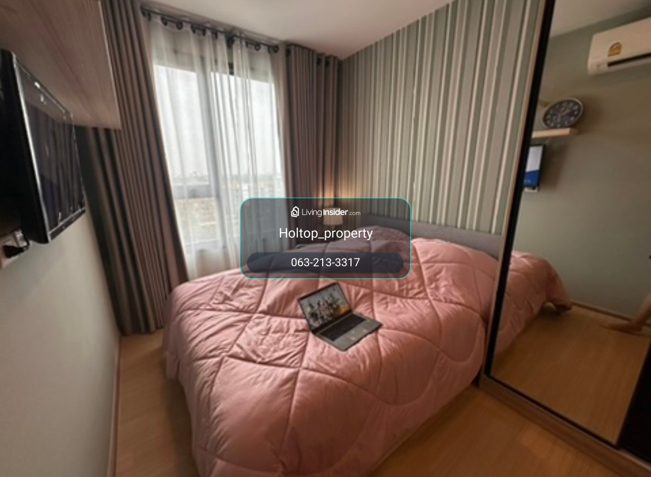 #E1431💕310869For Rent Condo Chewathai Kaset-Nawamin – รูปที่ 2