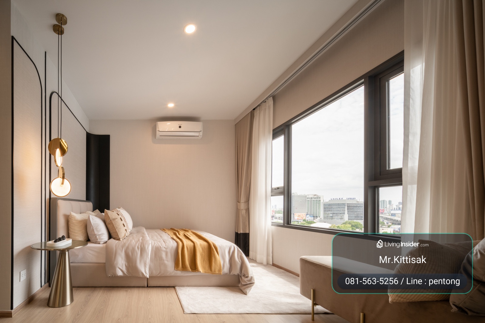  Life พระราม 4 - อโศก  2 ห้องนอนขนาดใหญ่ พร้อมเข้าอยู่  – รูปที่ 3