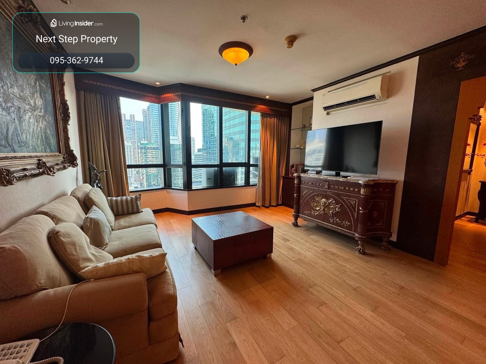 ให้เช่าคอนโด 3 ห้องนอนใหญ่ President Place | ใจกลางชิดลม – รูปที่ 3