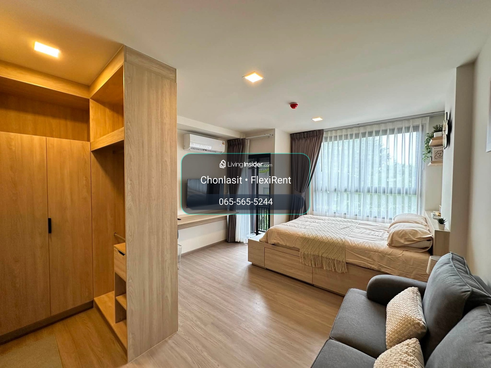 🏡 ให้เช่า ห้องเลขที่ 15/65 | เลขสวยมากกกก ✨ | 1 Bedroom | Pet Friendly 🐶🐱 – รูปที่ 3