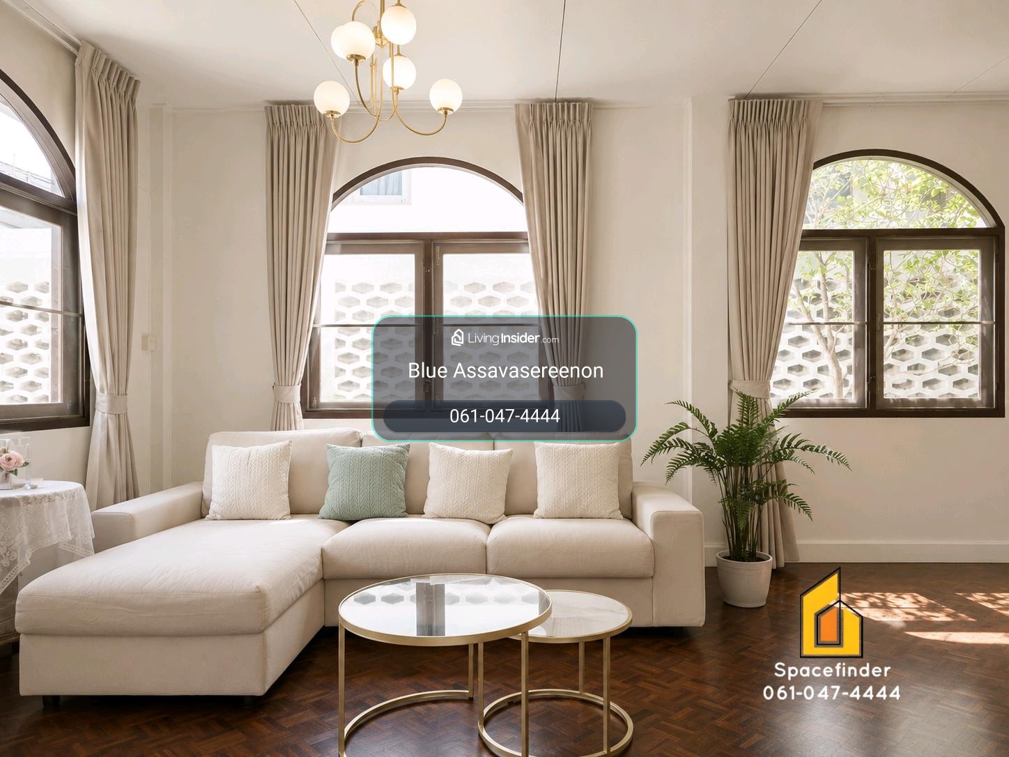 Pet-Friendly Single-Storey House for Rent in Dusit - Near UN ESCAP Call Spacefinder 061-047-4444  – รูปที่ 4