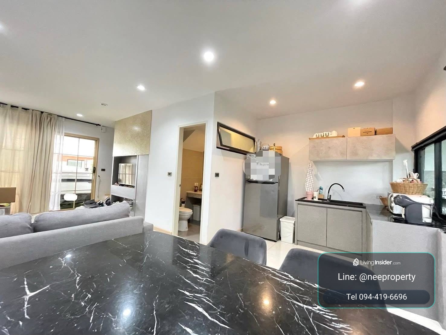 ขาย / ให้เช่า ทาวน์โฮม 3.5 ชั้น Haus Niche แจ้งวัฒนะ–สามัคคี 29 บ้านทำเลดี ใกล้โรงเรียนนานาชาติ – รูปที่ 3