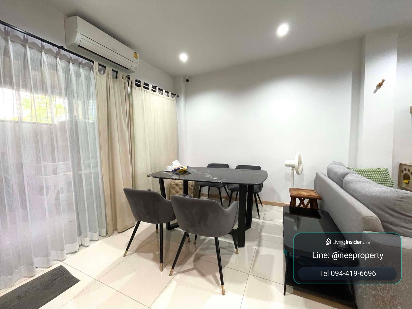 ขาย / ให้เช่า ทาวน์โฮม 3.5 ชั้น Haus Niche แจ้งวัฒนะ–สามัคคี 29 บ้านทำเลดี ใกล้โรงเรียนนานาชาติ – รูปที่ 2