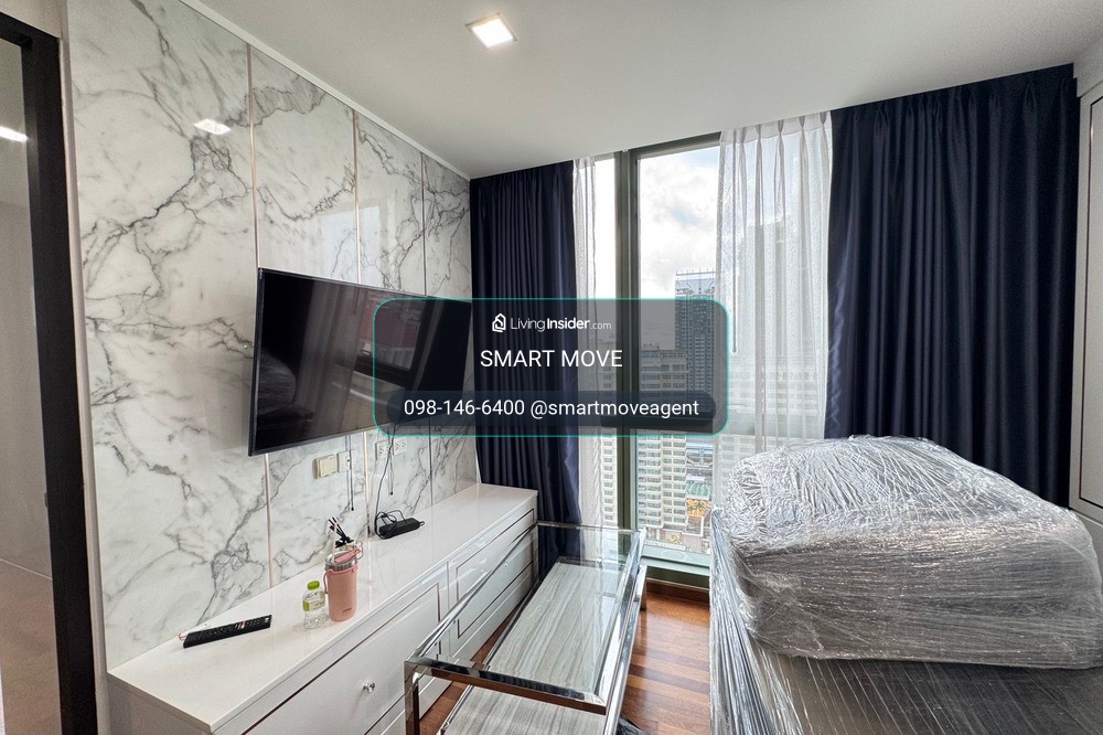 🔥For Rent !!🔥 Wish Signature Midtown Siam, 2 bedroom, 1 bathroom, high floor 28++, Private Lift !! Code C20260800030 furnished, Modern Classic style, ready to move in 📣📣  – รูปที่ 2