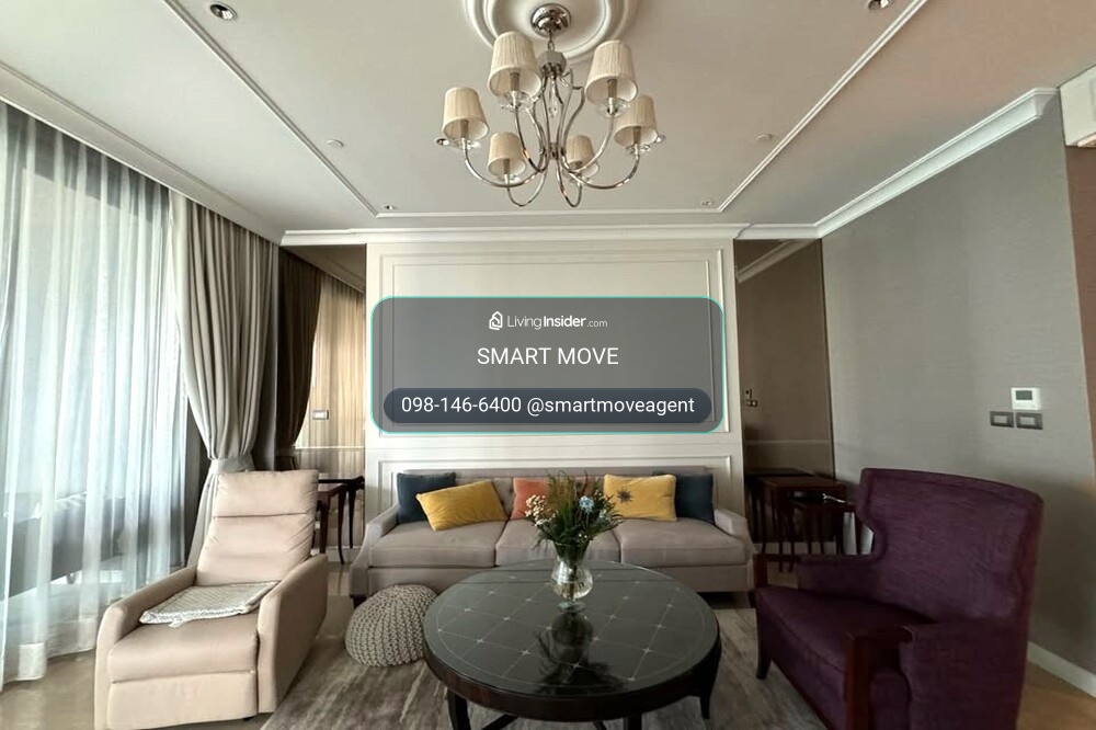 🔥ขายพร้อมผู้เช่า !!🔥 Sindhorn Residence, 2 ห้องนอน, 3 ห้องน้ำ, ชั้นสูง 27++, ห้องตกแต่งสไตล์โมเดิร์น !! Code C20260800029 แต่งครบ, ราคาพิเศษ!!📣📣  – รูปที่ 2