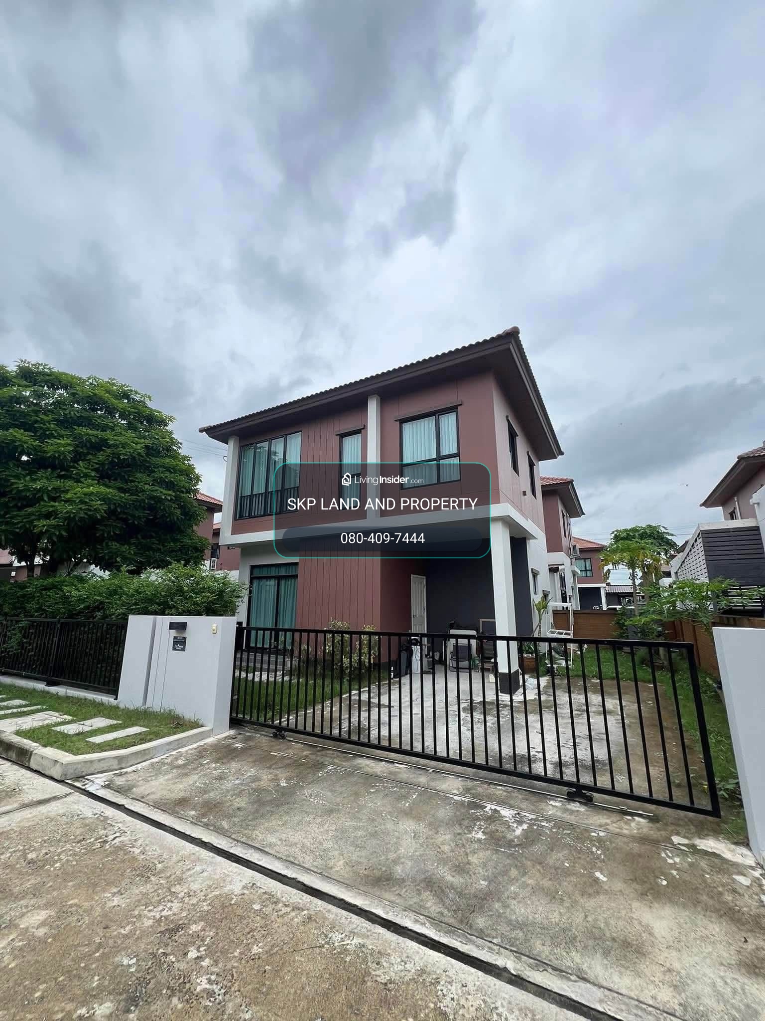 Single house for rent, The Ricco Residence, Wongwaen-Hathairat. Near Safari World and Fashion Island Department Store – รูปที่ 2