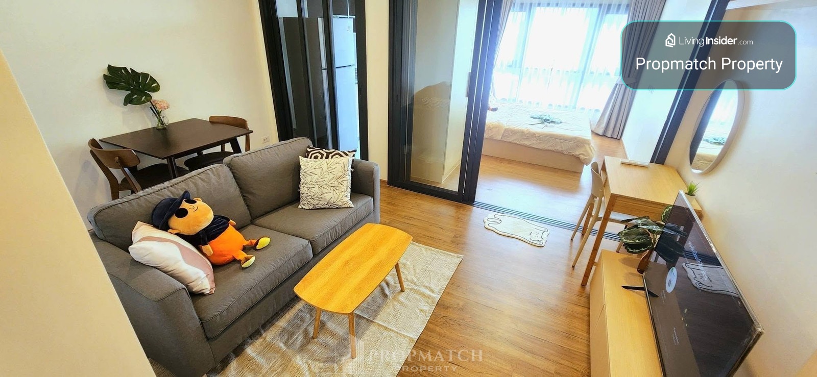 ✨Flash Deal ✨ The Line Vibe (1Bed 1Bath 37SQM.) ready to move in! Only 23,000 baht per month Tel.0981315848 @propmatch – รูปที่ 2
